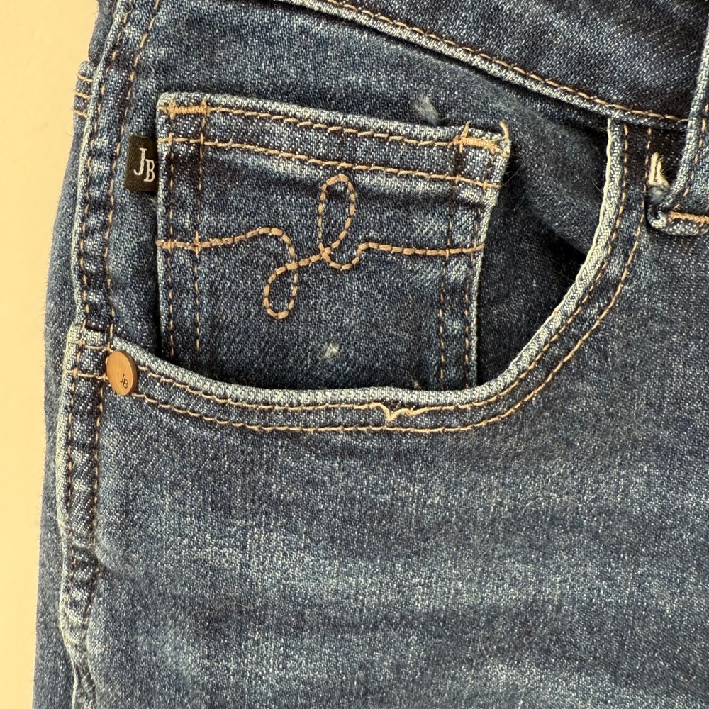 Judy Blue Women's Betsy Hi-Rise Cropped Straight Fit w/ Side‎ Slit Jeans Sz 7/28 - Picture 5 of 10
